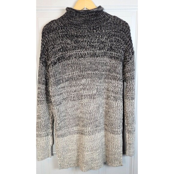 Haven Well Within Knit Tunic Sweater Size M Ombre Rollneck - Picture 9 of 9
